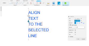 6 Specify the spacing distance