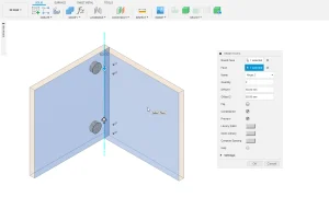 3. Select the side face.